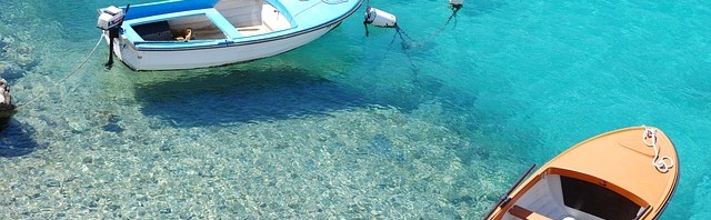 Hervorragende Wasserqualität des Mittelmeers vor Kroatien - Istrien.