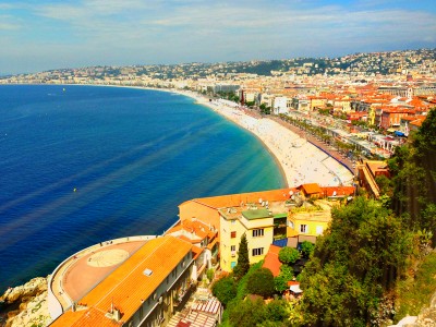 Mittelmeerküste von Frankreich - Côte d'Azur - Nizza