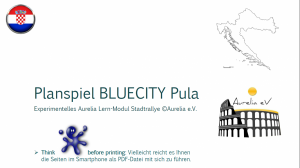 BLUECITY Stadtrallye Pula - Istrien