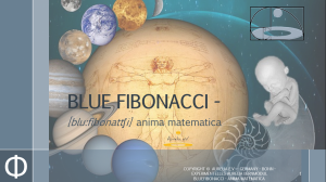 BLUE FIBONACCI -anima matematica